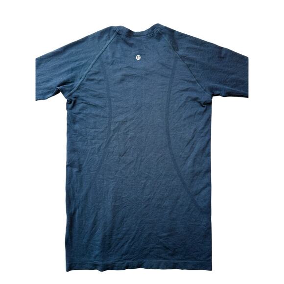 Lululemon navy long sleeve swiftly tech full length - size 8 - Picture 6 of 6